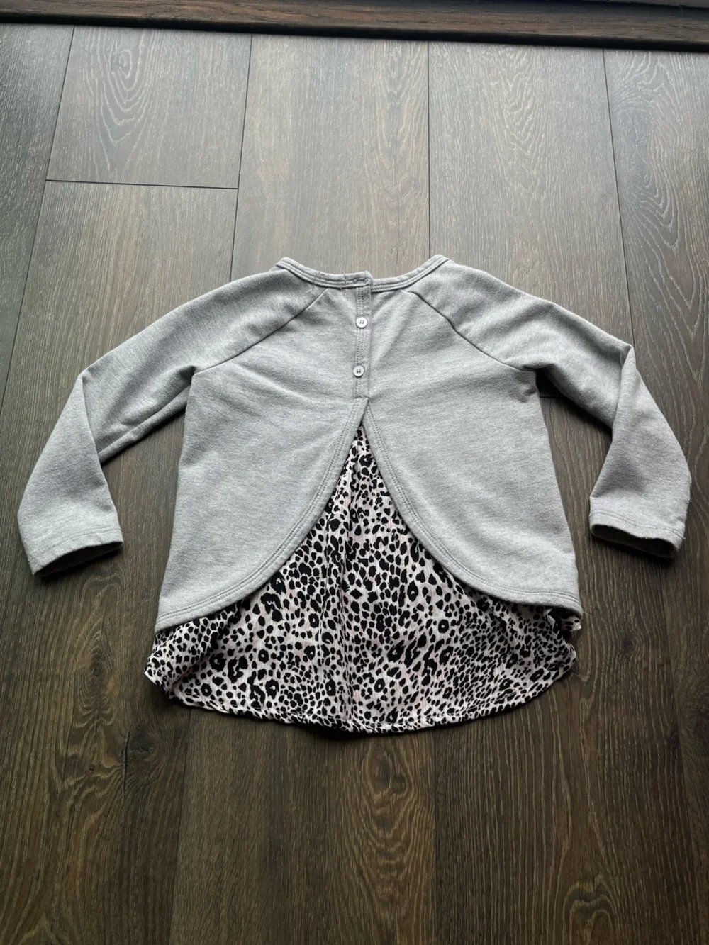 BCBGirls Layered Sweatshirt